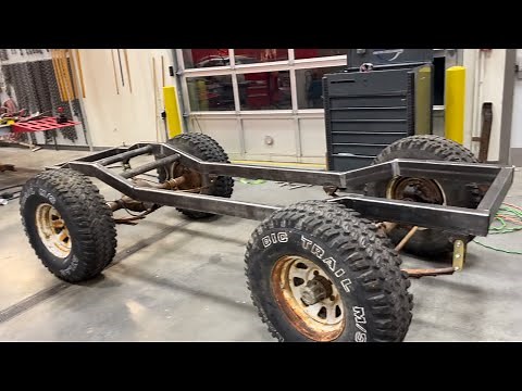 Custom Jeep Chassis Built In 2 Days!