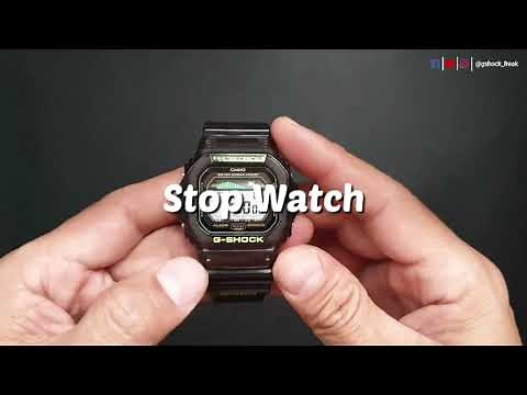 G-Shock | GLX-5600 Module 3151 G-Lide | Tutorial