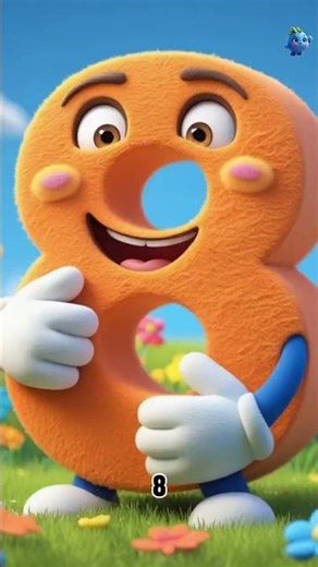 1 2 3 Counting Song | One Two Three Numbers Rhyme | Kids Cartoon #shorts