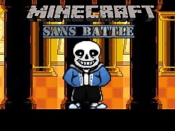 Minecraft Undertale Sans Battle Demo v1.1 Minecraft Map