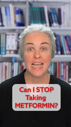 Dr. Jedha explains that you can stop taking metformin if your blood sugar levels improve, based on her experience helping patients do this over the past decade. With type 2 diabetes, if your A1c levels are stable 7% or below, it may be time to consider getting off metformin. With prediabetes, most people don't need metformin or any medication at all. | Diabetes Meal Plans