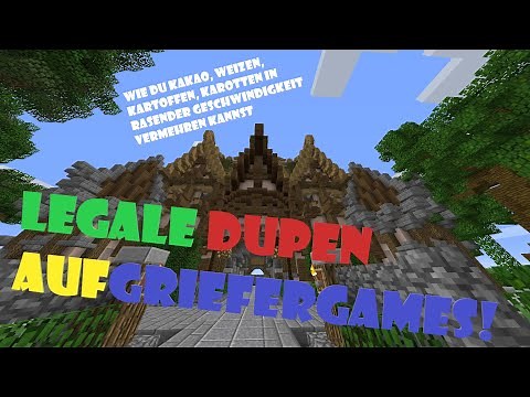 Legal auf Griefergames dupen? Wie du ganz leicht Items vermehren kannst, ohne Angst haben zu müssen!