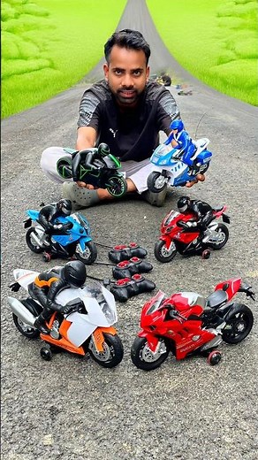 6 Remote Control Super Bike unboxing and testing