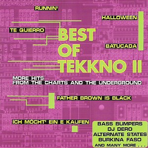 Various - Best Of Tekkno II - More Hits From The Charts And The Underground