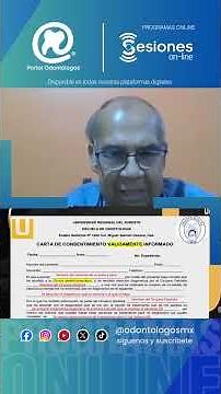 Online Session: "Informed Consent in Dentistry; when, how and why"