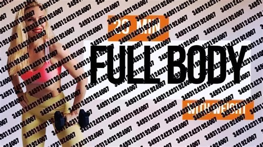 2025.10.13 【Anastasia Max home workout】20分钟哑铃全身锻炼——在家增强力量、燃烧脂肪与塑形