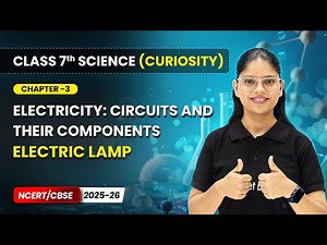 Electric lamp - Electricity: Circuits and their Components | Ch 3 | Class 7 Science Curiosity | CBSE
