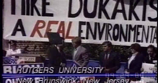 Dukakis Campaign Rally in New Brunswick, NJ