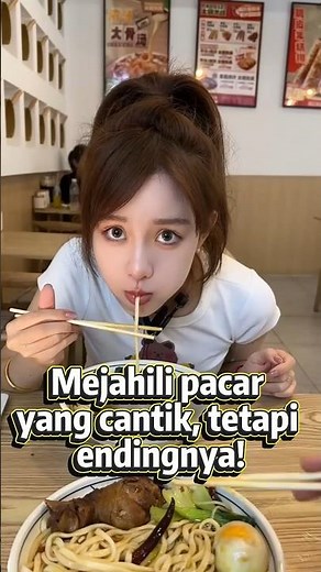 Jahil Pacar Cantik Ini… Tunggu Sampai Endingnya! 😂🔥