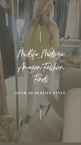 💖 LIKE and COMMENT "Amazon" for shopable 🔗 and sizing.** (must be following @over40andmidlife to receive DM)🫶🏼 I kept buying Amazon outfits that looked amazing on influencers… but on me? Cheap. Boxy. Just wrong. Until I cracked the code. These pieces? They actually look expensive, flatter a midsize body, and feel like something you’d find in a boutique—not your cart at midnight. From brunch to beach walks to coffee runs, I’m wearing these on repeat. Flattering. Elevated. Effortless. 👑"Helpi