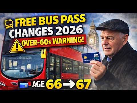 🚍 Free Bus Pass Changes 2026 – What’s Ending From 25th February & Who Still Qualifies