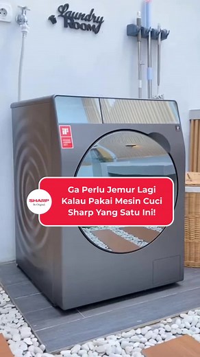 Mesin Cuci Sharp ES-FL1410DPX: Solusi Cuci Akhir Musim Hujan