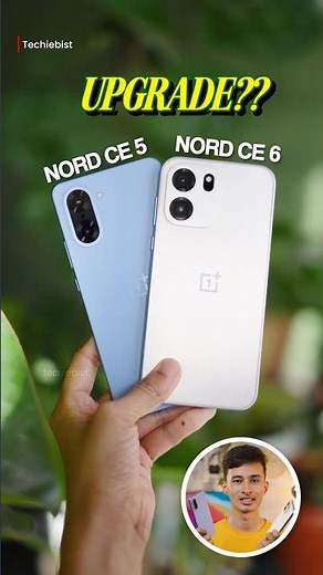 OnePlus Nord CE 6 vs Nord CE 5 🔥 🔥 Real Comparison! #Shorts