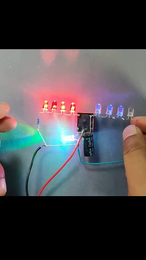 Stunning Colorful Lighting Effects with 5mm LED Diode