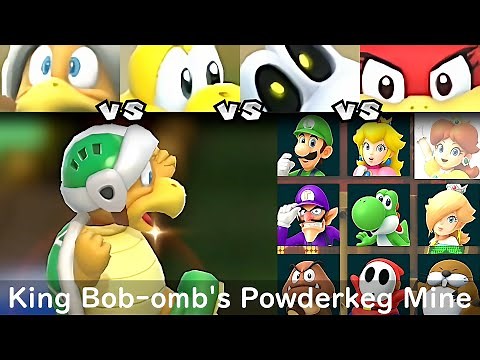 Super Mario Party Hammer Bro vs Koopa Troopa vs Dry Bones vs Pom Pom #41