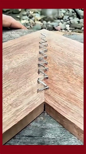 How to connect two perpendicular pieces of wood safely #tools #diyproject #outdoorwork #woodworking