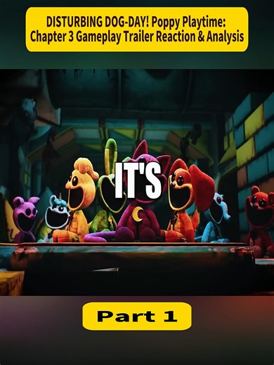 Poppy Playtime Chapter 3 Gameplay Trailer Reaction