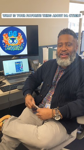 1.5K views · 50 reactions | Meet PA Cyber's graphic designer, Ed! | PA Cyber Charter School | Facebook