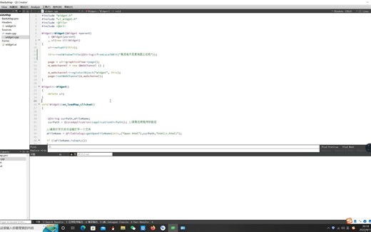 QT5+JavaScript+百度地图GPS定位导航