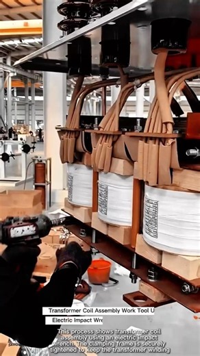 Transformer Coil Assembly Work Tool Using Electric Impact Wrench #worktool
