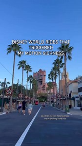 Disney World rides that are the WORST for people with motion sickness, part 1! #disneyrides #disneyworld #disneytips | Mickey World Travel Kathleen Hesketh