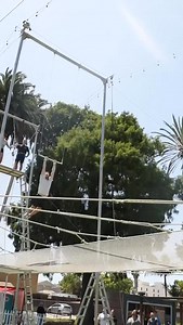 Ready for the rush? Where fun meets flight. Trapeze classes at SBTC bring adventure, movement, and adrenaline together. 👉 Come fly with us reserve your spot today. | Santa Barbara Trapeze Co.