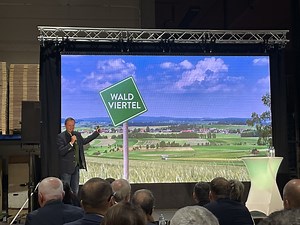 So sieht es aus: Waldviertel-Logo: Soft-Relaunch in Zwettl präsentiert