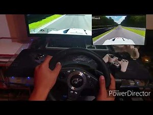 Logitech Driving Force Pro test run on GT 6 PS3
