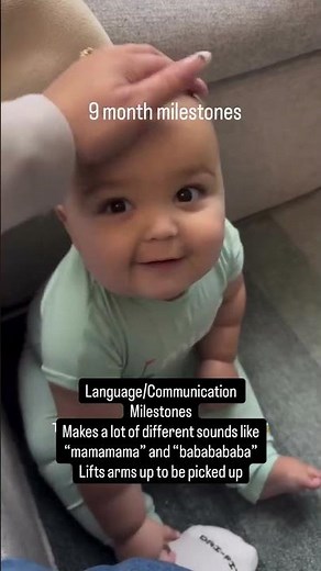9 month developmental milestones Such a precious little nugget!🫶🏻 Original video loginjane