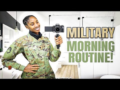 MILITARY MORNING ROUTINE | DAY IN THE LIFE OF A ARMY SOLDIER