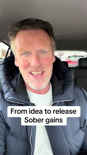 An idea to release. And because of sobriety. Rich & Ben, The Sober Men is LIVE! Middle Aged & Sober 🚀🎙️ Link in bio 🔗 Getting things done, sober. #sober #alcoholfree #richandben #happiness #podcast