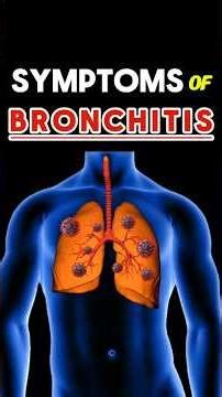 Symptoms Of Bronchitis #shortsfeed #shorts #health