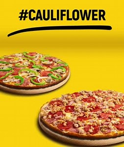 Looking for a pick-me-up before it’s back to work? Look no further than our 100% gluten-free Cauliflower Crust. Make it your way with unlimited toppings for just $15.00!  #saucylittlenumber #2222222 #cauliflower #glutenfree #wpgeats | Pizza Hotline | Facebook