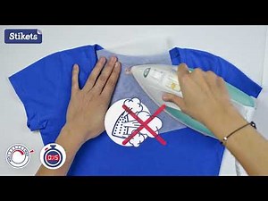 How to apply Stikets iron-on labels?