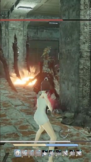 Defeat Perunto in 20 seconds "Grenade Launcher Edition" [Code Vein 2] [CODEVEIN2] #Shorts