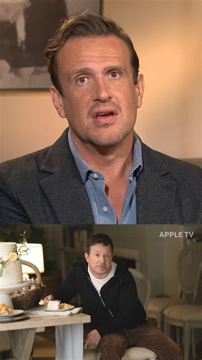 #Shrinking star Jason Segel talks filming with the legendary Michael J. Fox 🩵