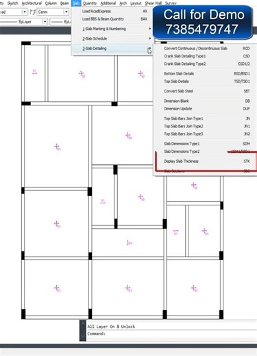 📐 Instant Slab Annotations: Auto-Generate Slab Thickness with RCADExpress