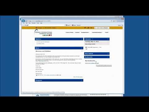 Desire2Learn - D2L - Full Video Tutorial