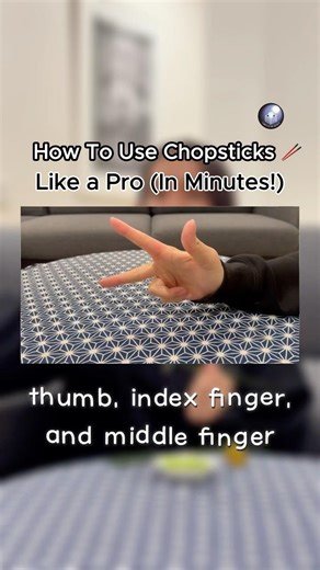 Learn to Use Chopsticks like a Pro in Minutes! #shorts