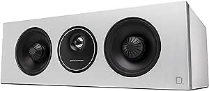 Definitive Technology Demand Series D5c 2-Way Center Channel Speaker | Superior Vocal Reproduction for Music & Movies | White, 25- inch (MGAB)