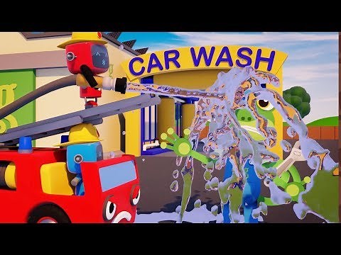 The Mini Fire Truck Visits Gecko - Gecko's Garage | Trucks For Kids | Educational Videos