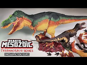 Beasts of the Mesozoic Tyrannosaur 2 Dinosaurs Unboxing/Review 1/18 + 1/35 Scale Action Figures
