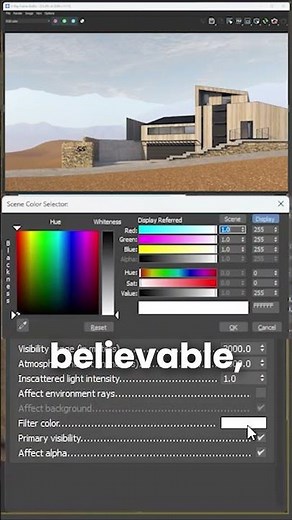 V-Ray Aerial Perspective: Realistic Haze in Seconds