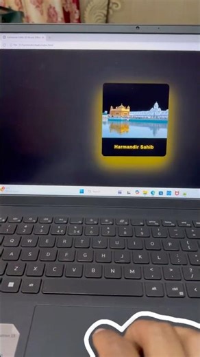 Amazing 3D Card Hover Effect using HTML & CSS! 💻✨ #shorts #ytshorts