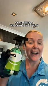 Clean your clients bathroom like a PRO 🚿🚽 Made by professional bond cleaners with over 20,000 hours of experience. Discover the Pro Shower and Pro Bathroom & Toilet for professional results so good your client won't believe it's real. | Clean Like a Pro