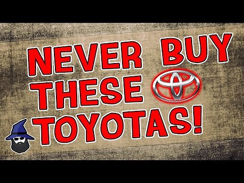 Never buy a TOYOTA with these issues according to the 20+ years of CAR WIZARD mechanic experience!