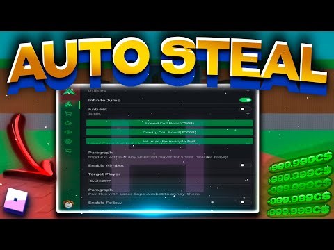 Steal A Brainrot Script *OP* [ DESYNCER, ANTI HIT, AUTO LOCK, FAST STEAL, LAGGER, FLY ]