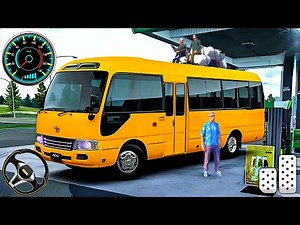 Mini Coach Bus Driving Simulator - Real Coach Bus Game 3D | Android GamePlay
