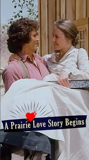 A Prairie Embrace: Charles takes Caroline in his arms 🏡💑❤ #LittleHouseOnThePrairie #Classic