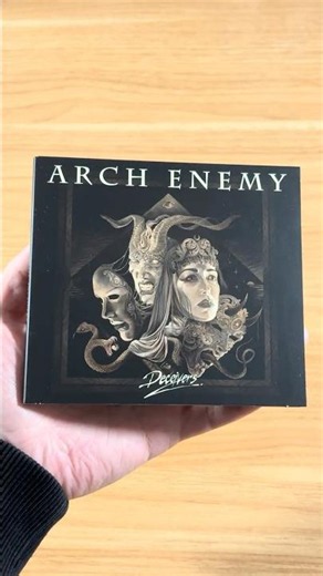 Arch Enemy - Deceivers CD Unboxing